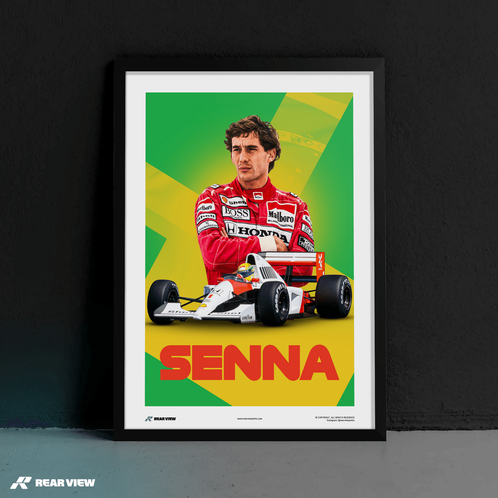 Legacy Speed - Brasilien Icon Kunstdruck