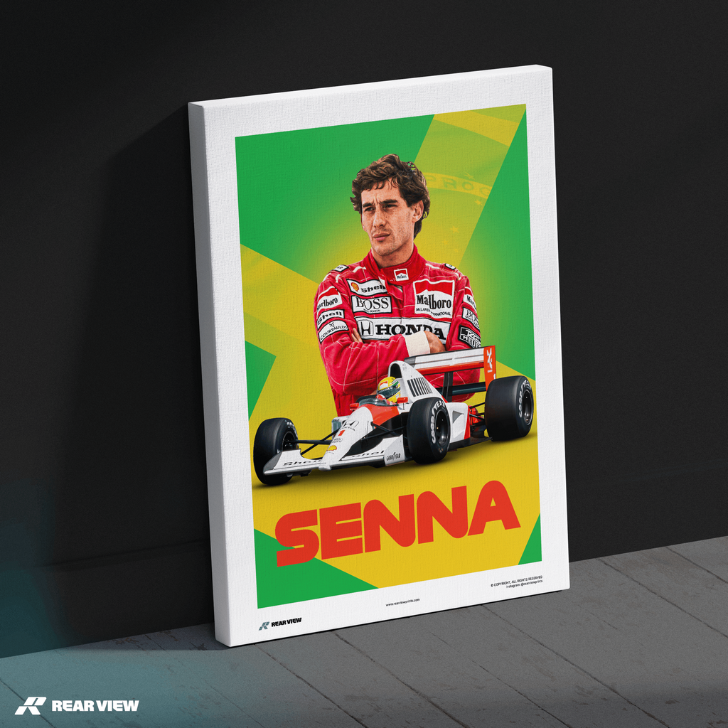 Legacy Speed - Brasilien Icon Kunstdruck