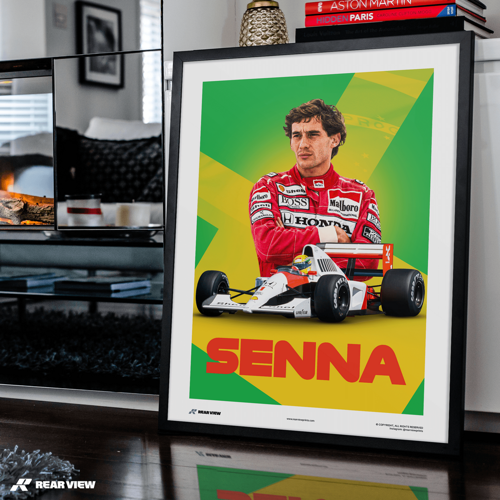 Legacy Speed - Brasilien Icon Kunstdruck