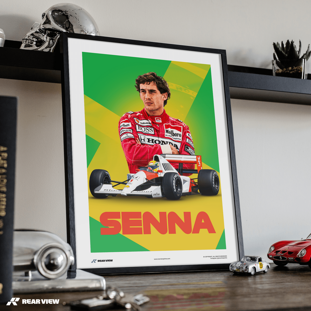 Legacy Speed - Brasilien Icon Kunstdruck