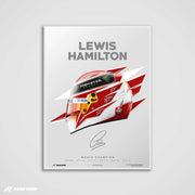 Stile vincente - Stampa d'arte del casco del campione