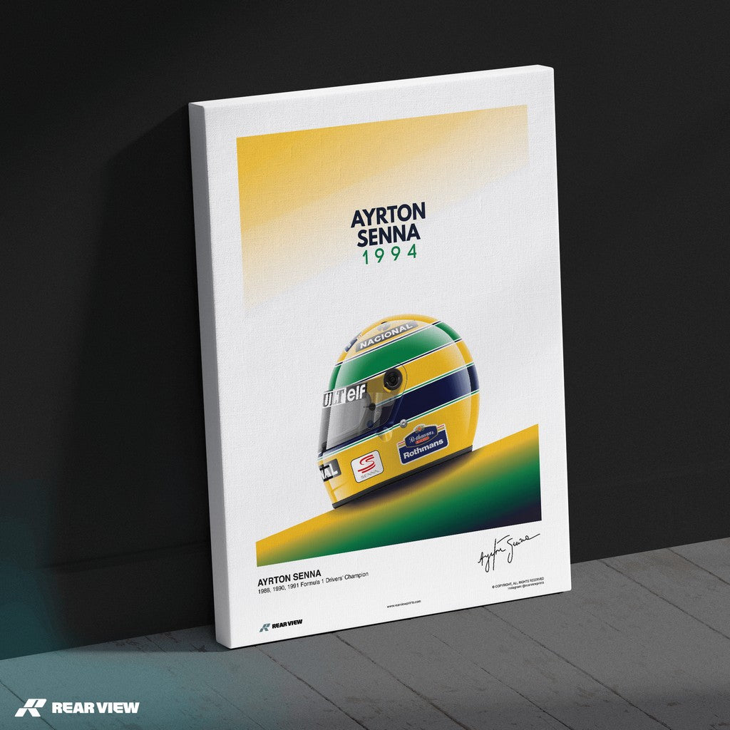 Beco’s Helmet - Senna Art Print