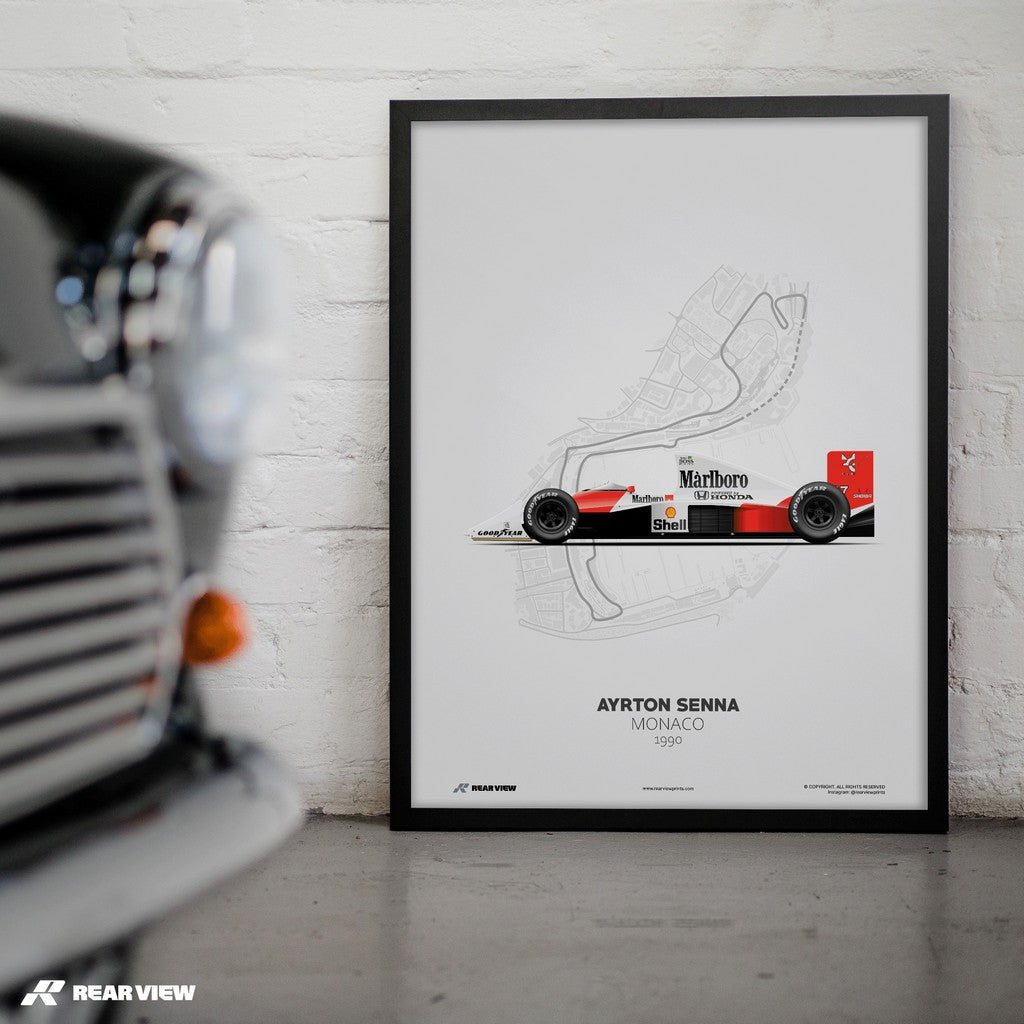 Street King – Senna Monaco Art Print
