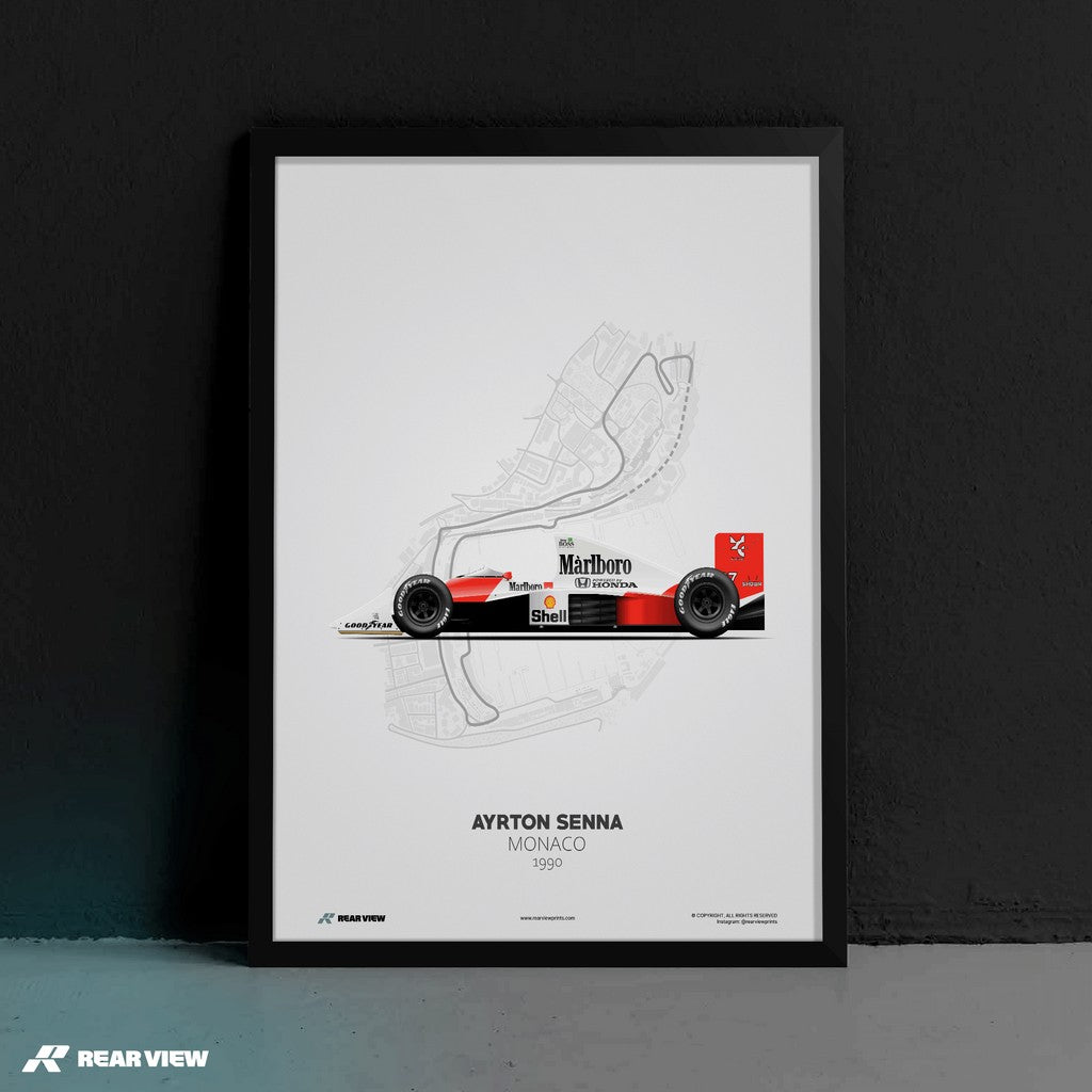 Street King – Senna Monaco Art Print
