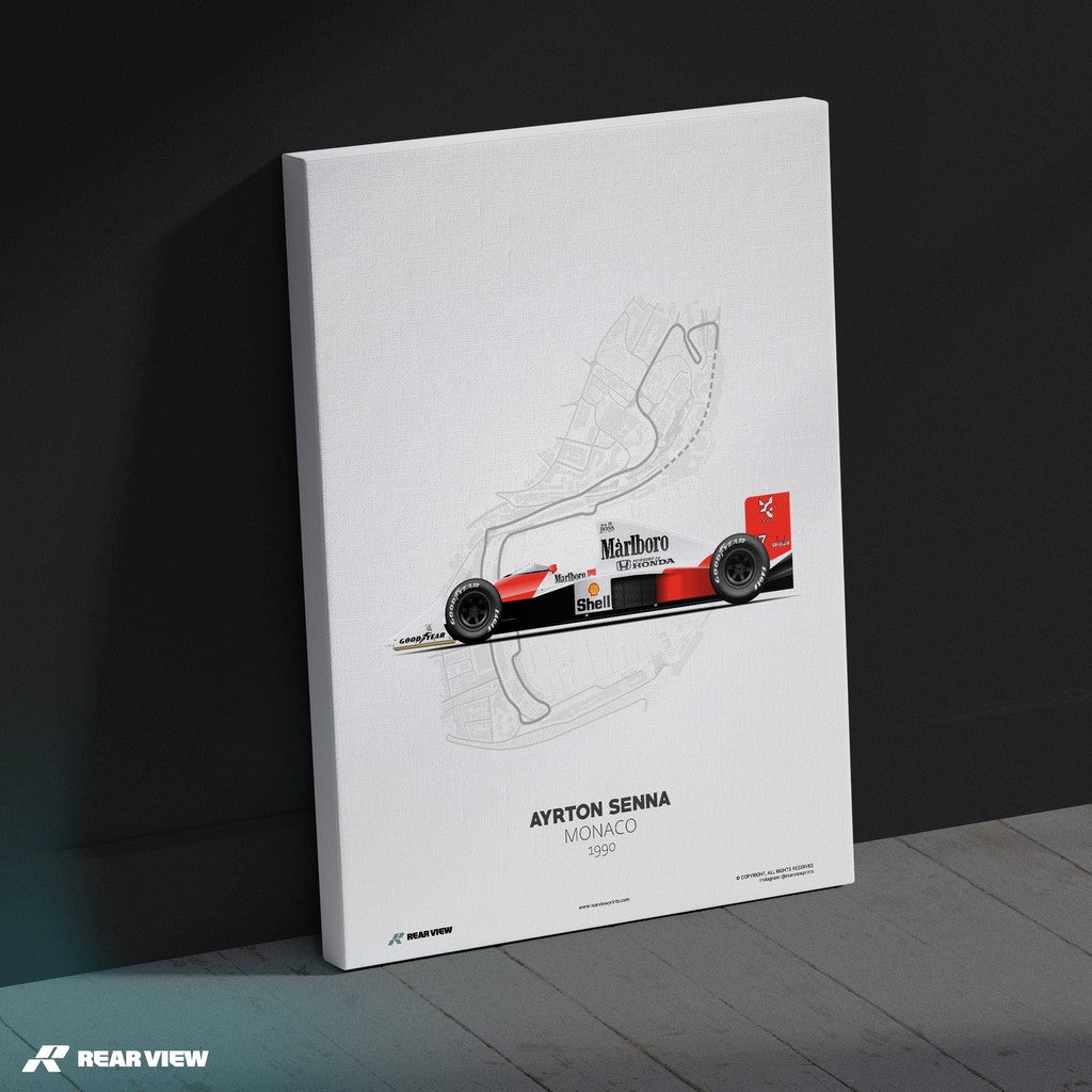Street King – Senna Monaco Art Print