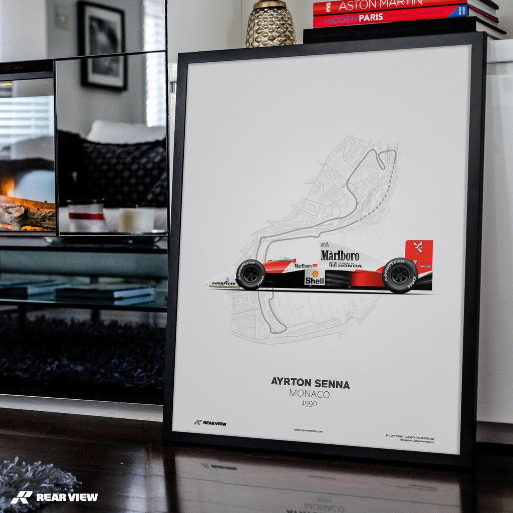 Street King – Senna Monaco Art Print