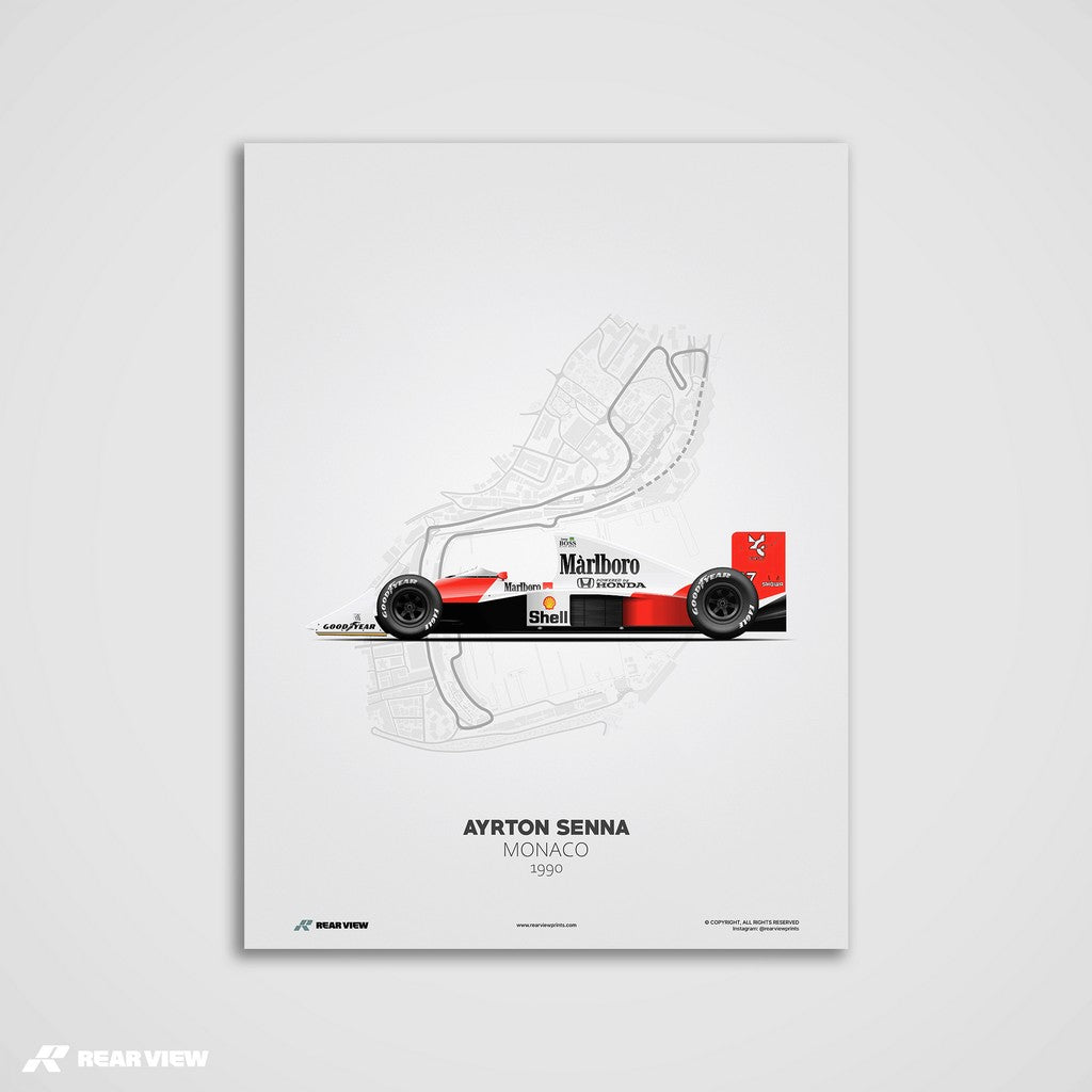 Street King – Senna Monaco Art Print