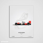 Street King – Senna Monaco Art Print