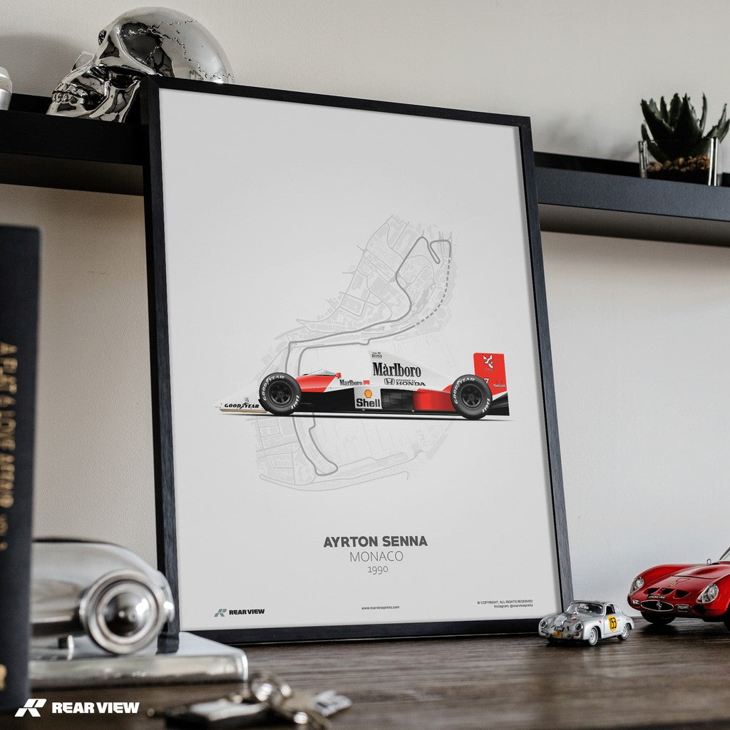 Street King – Senna Monaco Art Print