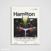 Racing Spirit - Hamilton Kunstdruck