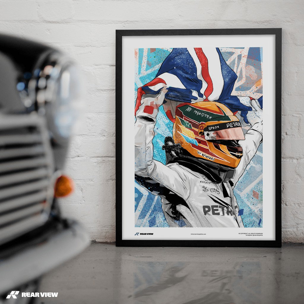 British Phenom - Hamilton Art Print
