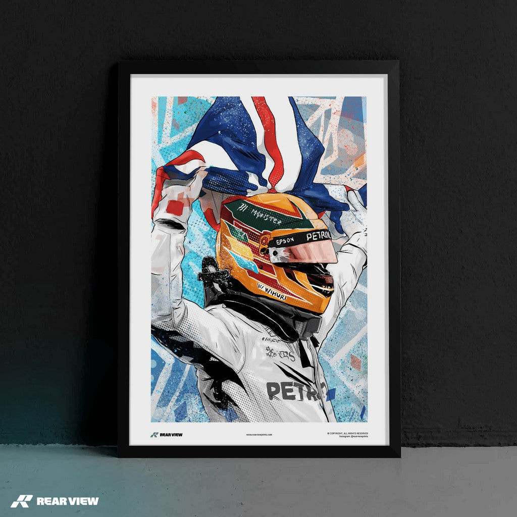 British Phenom - Hamilton Art Print