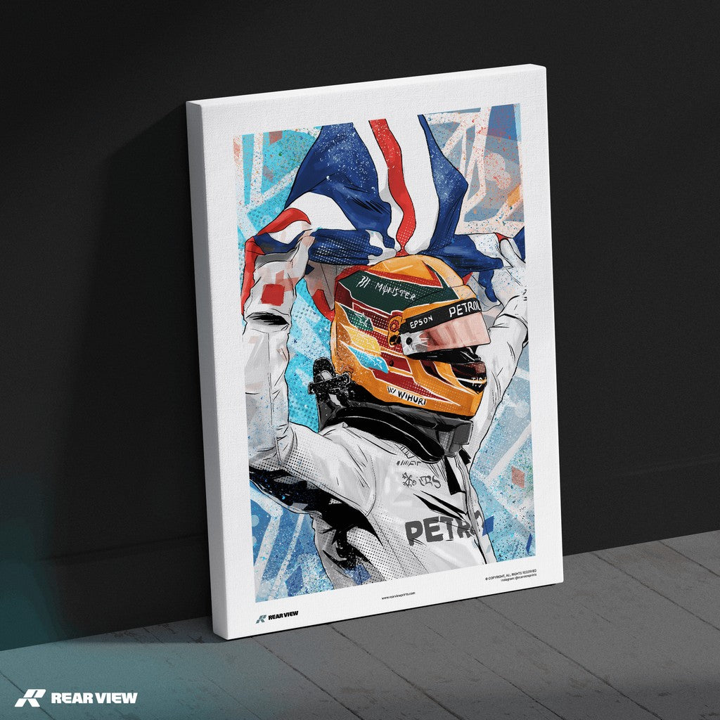 British Phenom - Hamilton Art Print