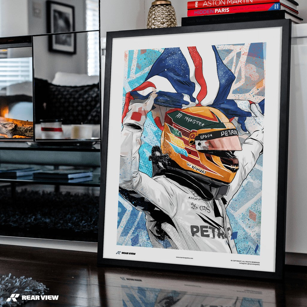 British Phenom - Hamilton Art Print