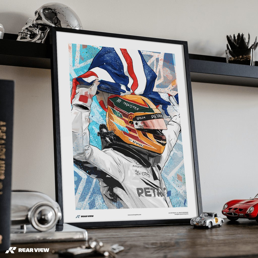British Phenom - Hamilton Art Print