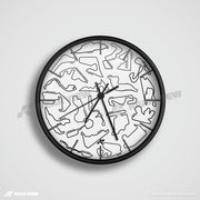 F1 Race Track White - Leichtes Zifferblatt Edition