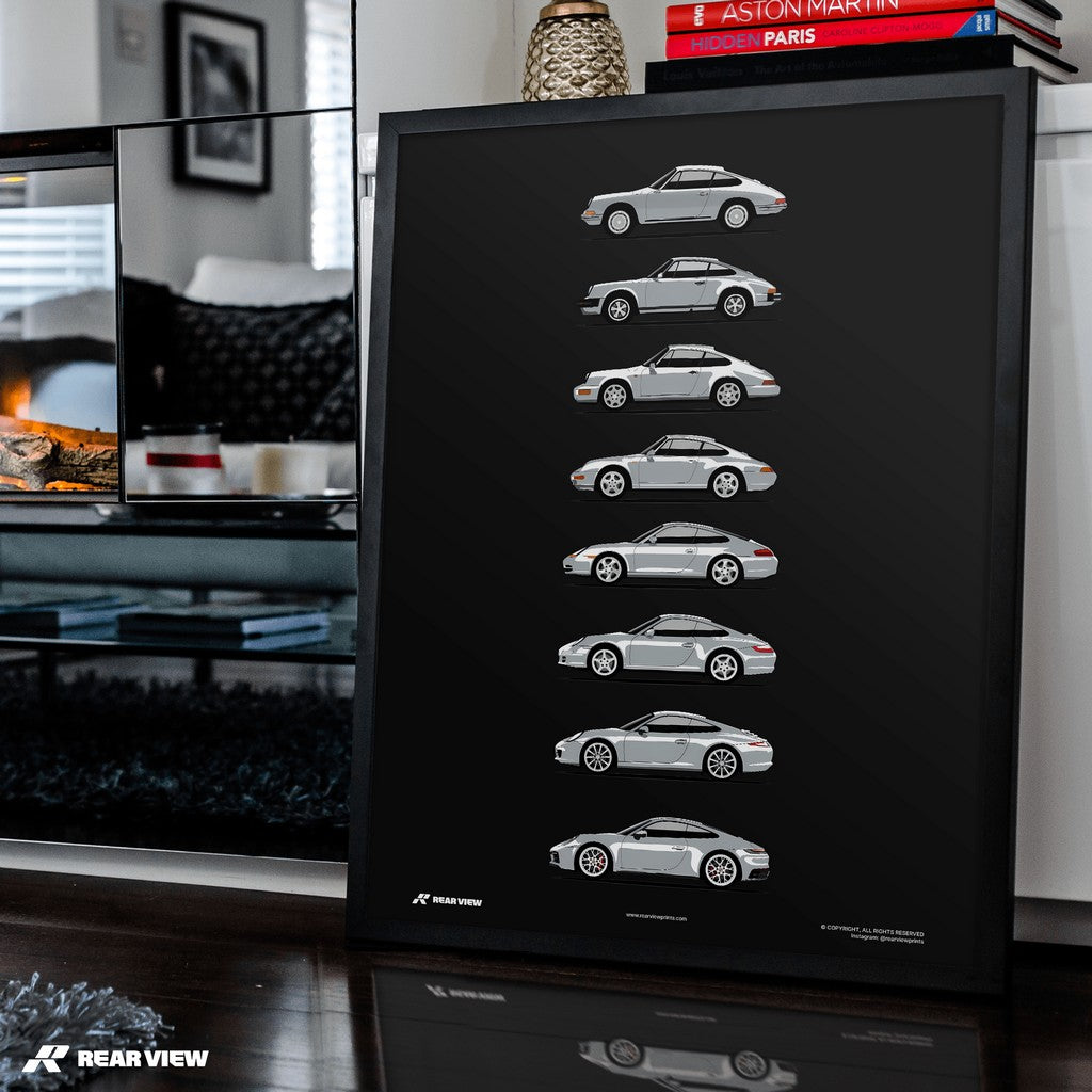 Icone rotolanti - Stampa d'arte 911