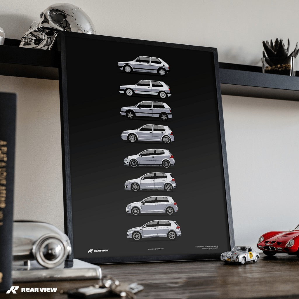 Fast Lane Roots – GTI Art Print