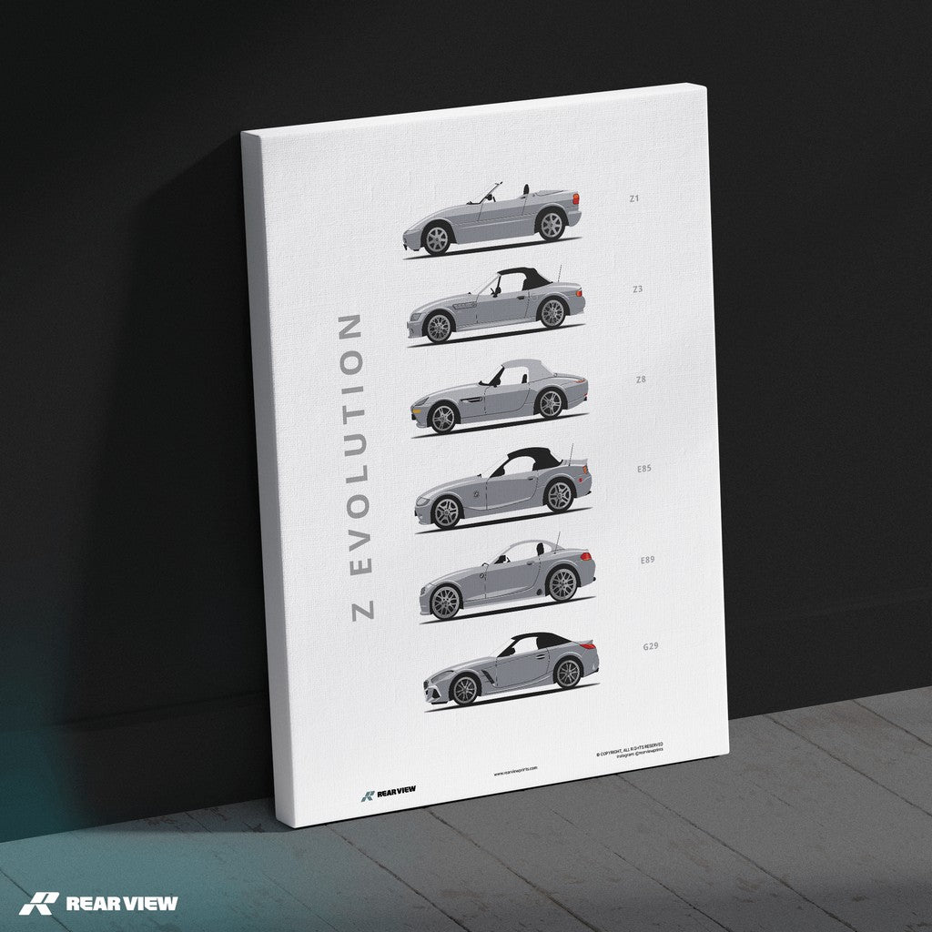 BMW Z - Auto-Kunstdruck