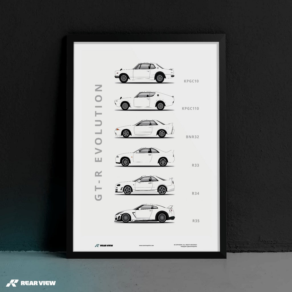 Skyline GT-R - Car Art Print