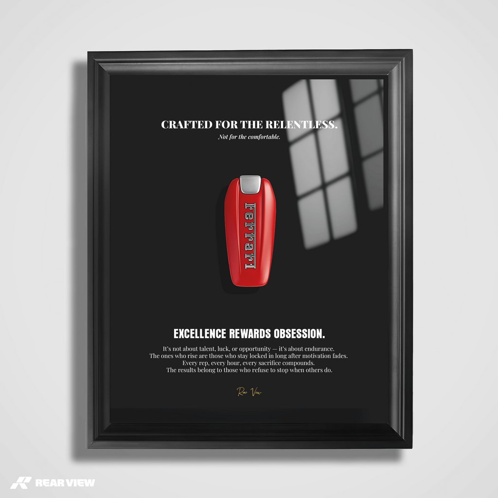 For The Relentless  - Italian Key Art Handcrafted Edition