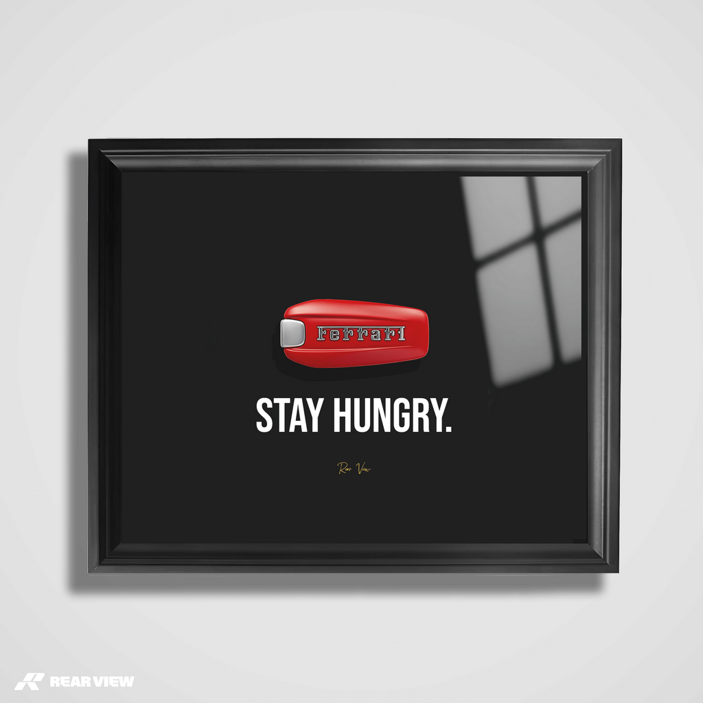 Stay Hungry  - Italian Key Art Handcrafted Edition