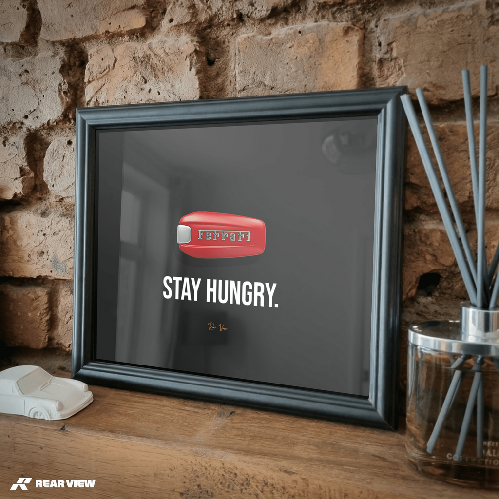 Stay Hungry  - Italian Key Art Handcrafted Edition