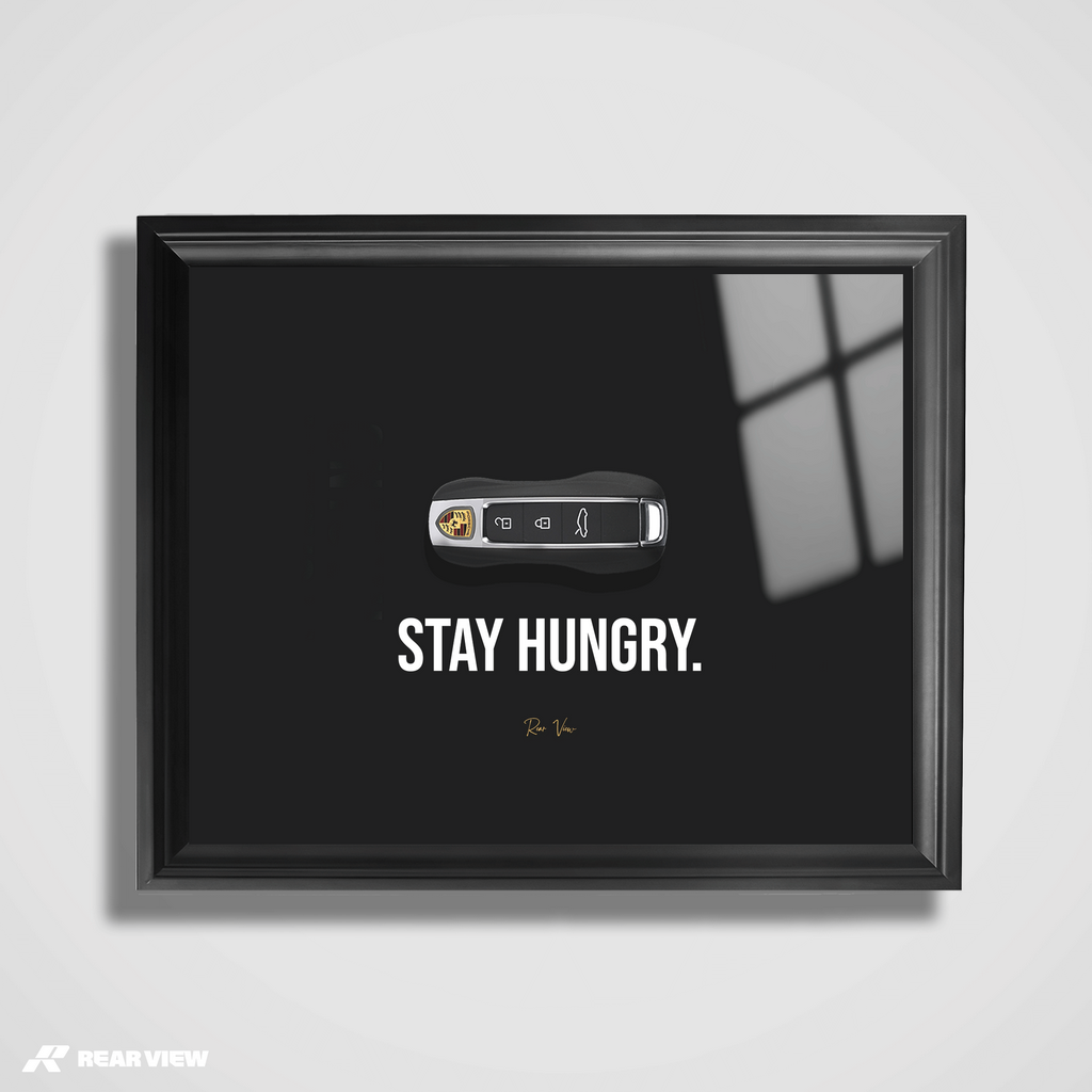 Stay Hungry  - German Key Art Handcrafted Edition