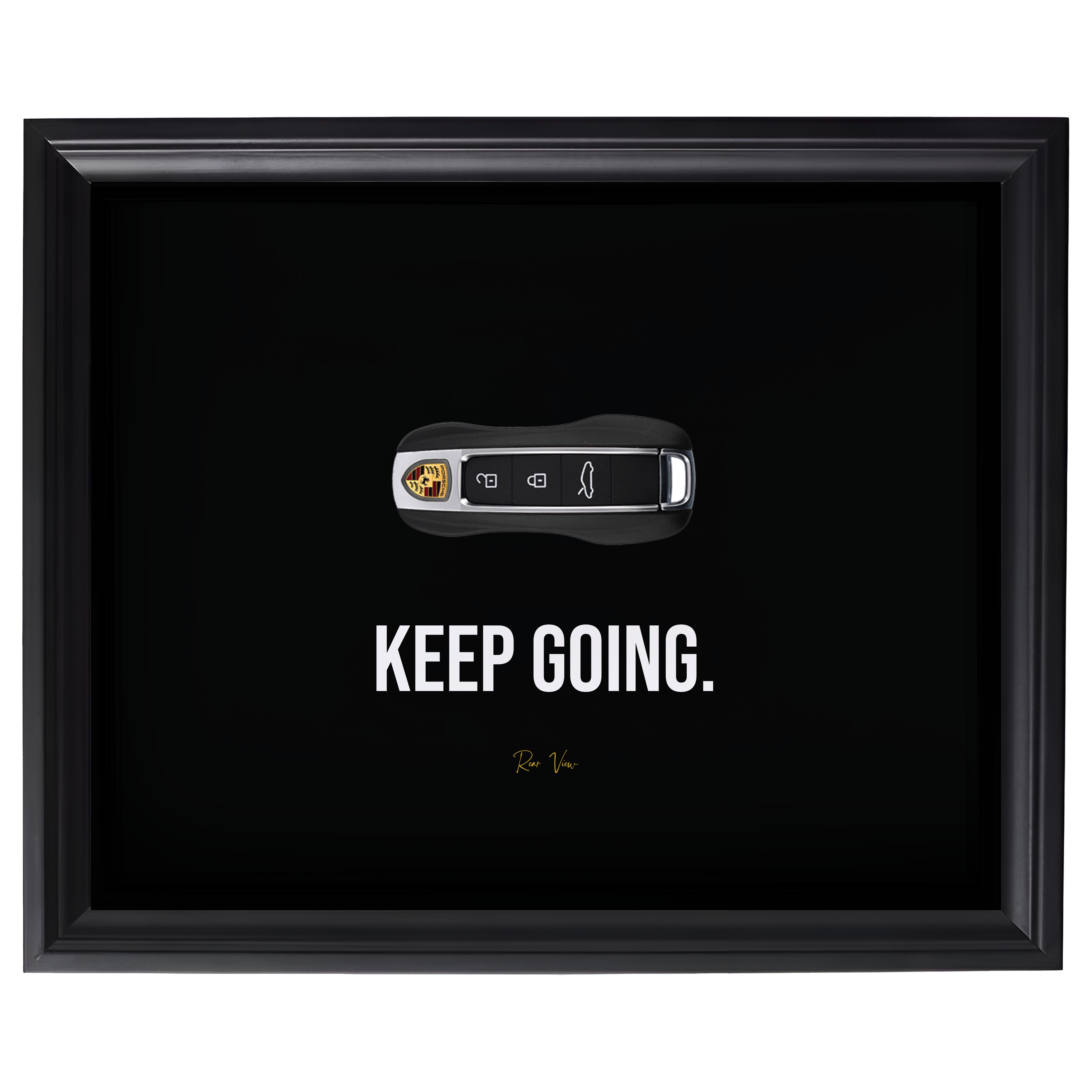 Clé de voiture de sport allemande - Édition artisanale