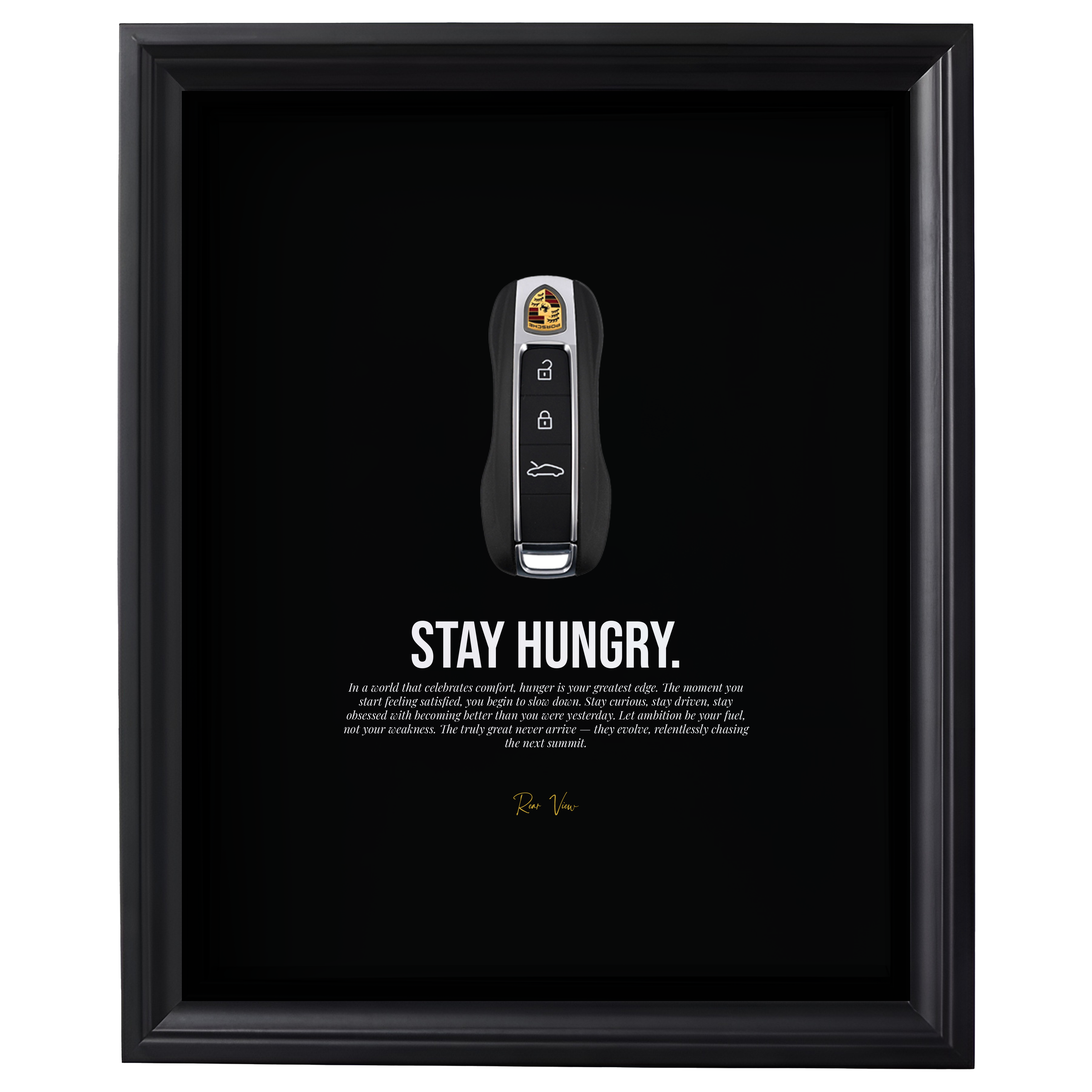 Clé de voiture de sport allemande - Édition artisanale