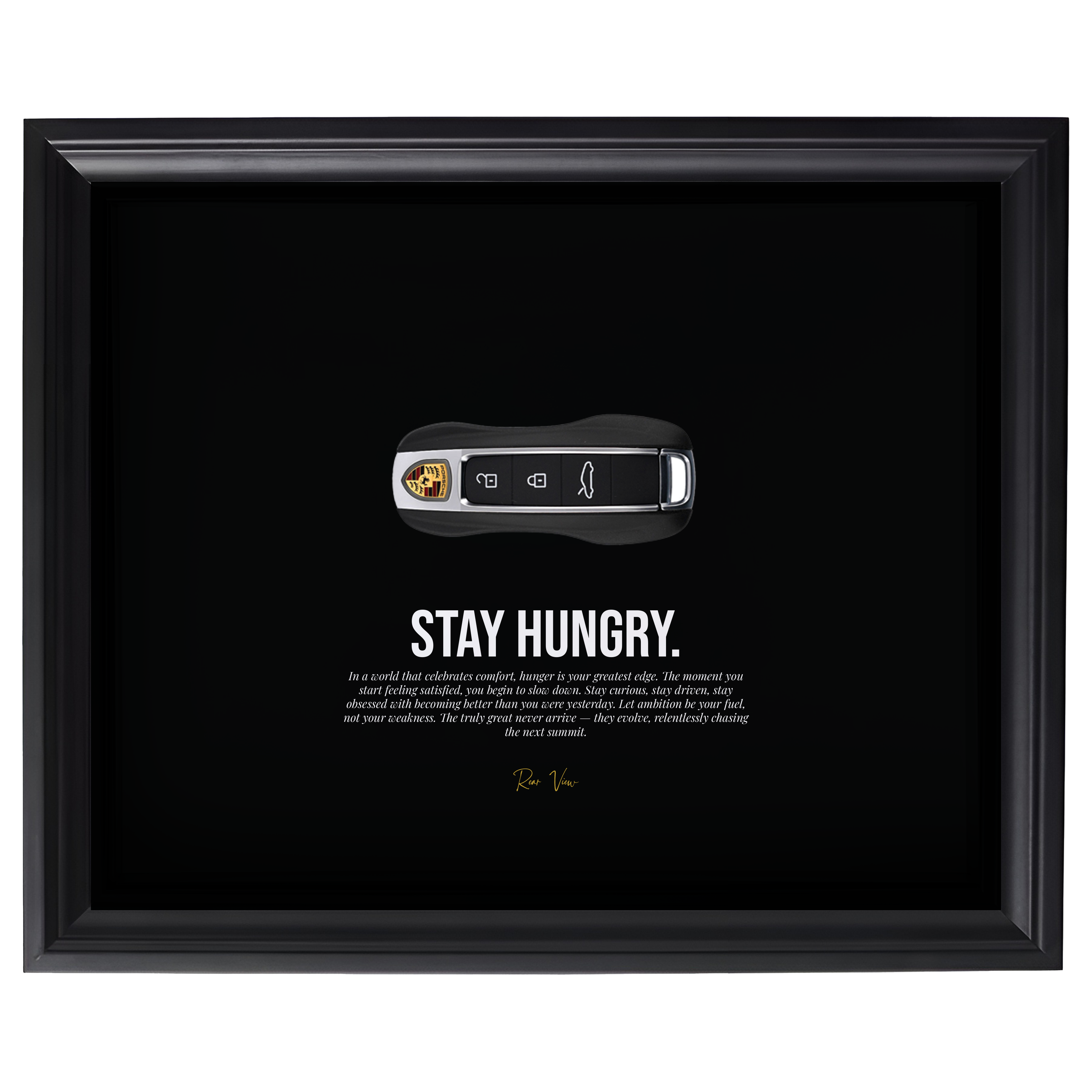 Clé de voiture de sport allemande - Édition artisanale