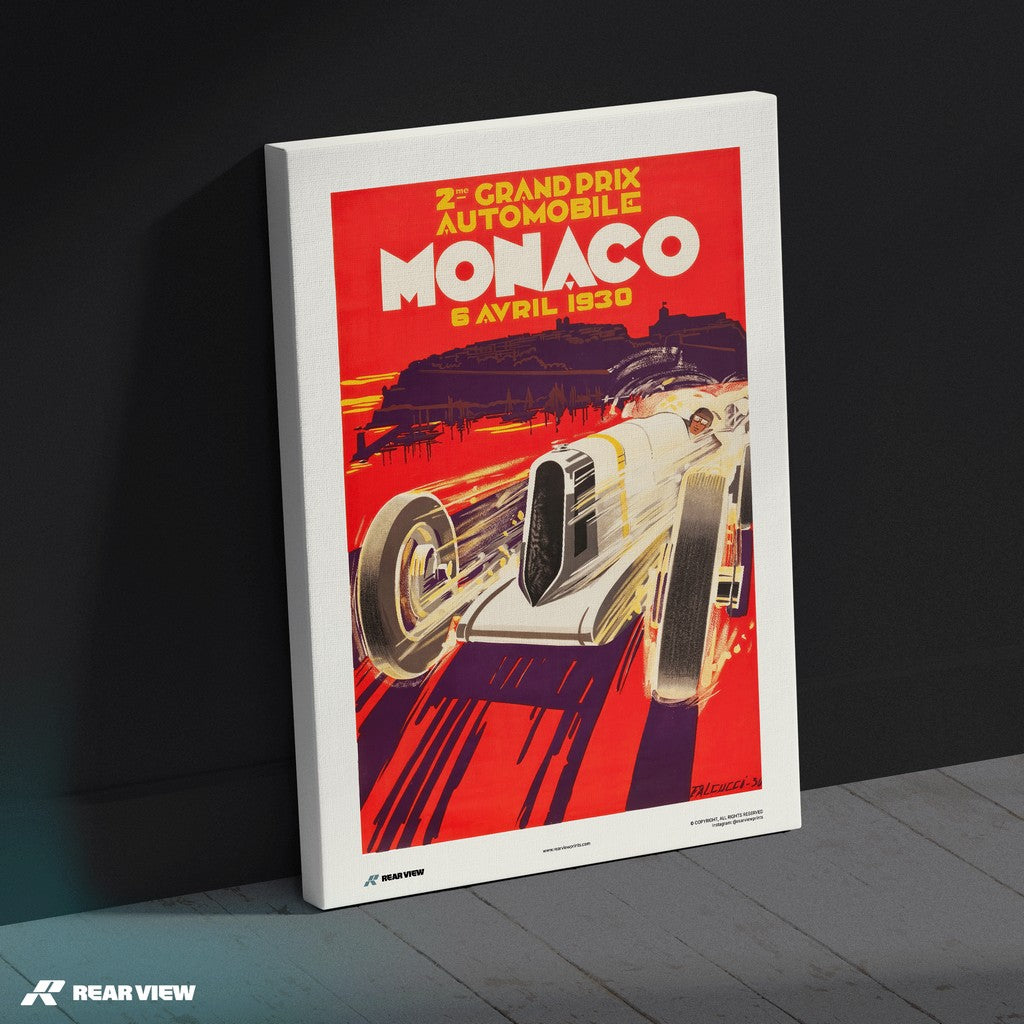 Gran Premio d'epoca 1930 - Stampa d'arte Monaco