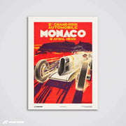 Gran Premio d'epoca 1930 - Stampa d'arte Monaco
