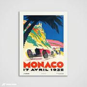 Gran Premio d'epoca 1932 - Stampa d'arte Monaco