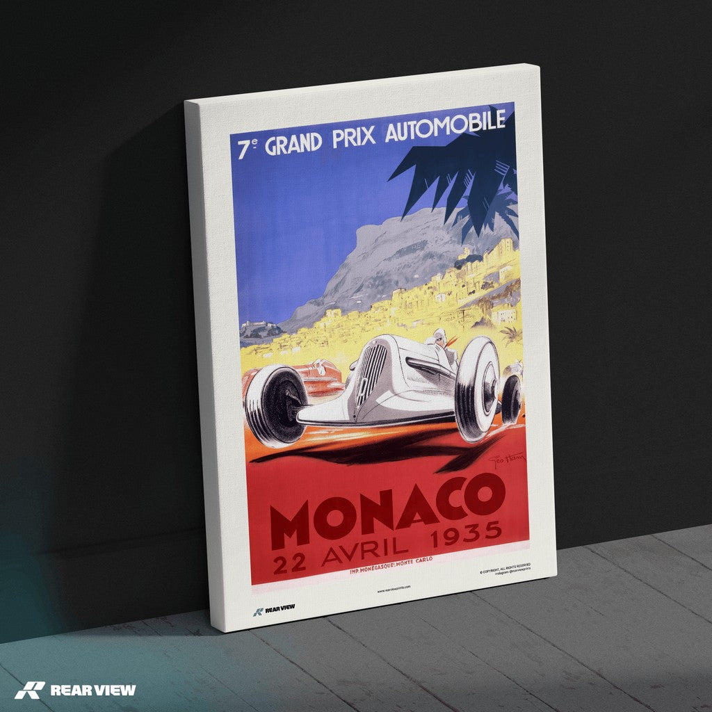 Gran Premio d'epoca 1935 - Stampa d'arte Monaco