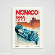 Gran Premio d'epoca 1948 - Stampa d'arte Monaco