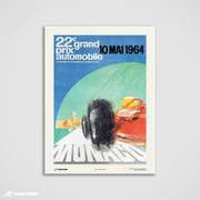 Gran Premio d'epoca 1964 - Stampa d'arte Monaco