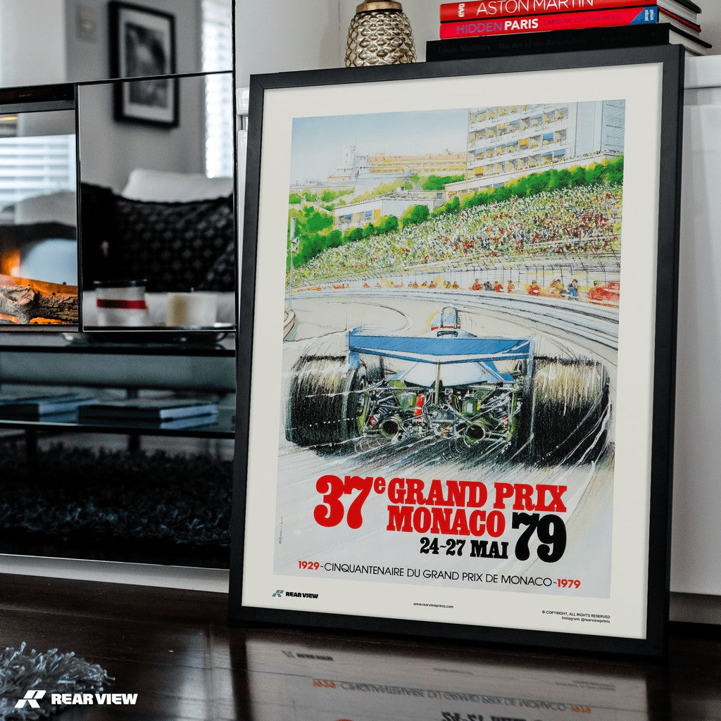 Gran Premio d'epoca 1979 - Stampa d'arte Monaco