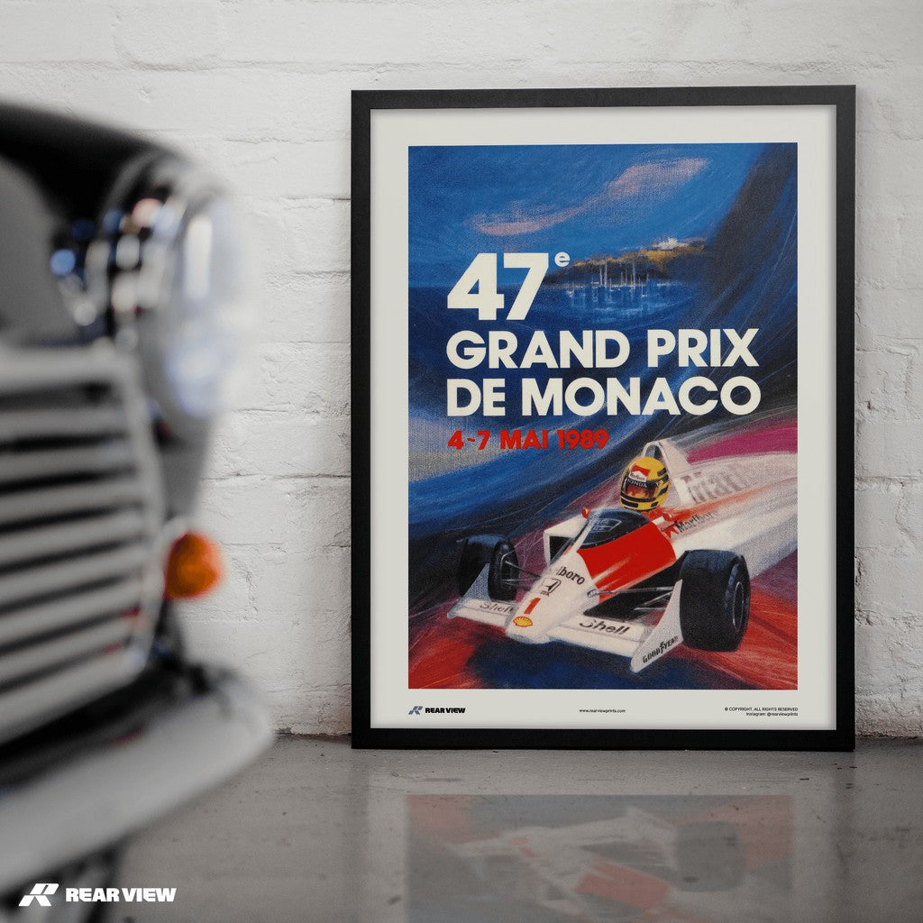 Gran Premio d'epoca 1989 - Stampa d'arte Monaco