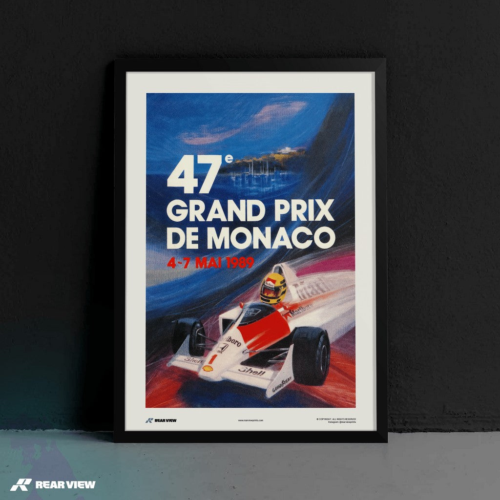 Gran Premio d'epoca 1989 - Stampa d'arte Monaco