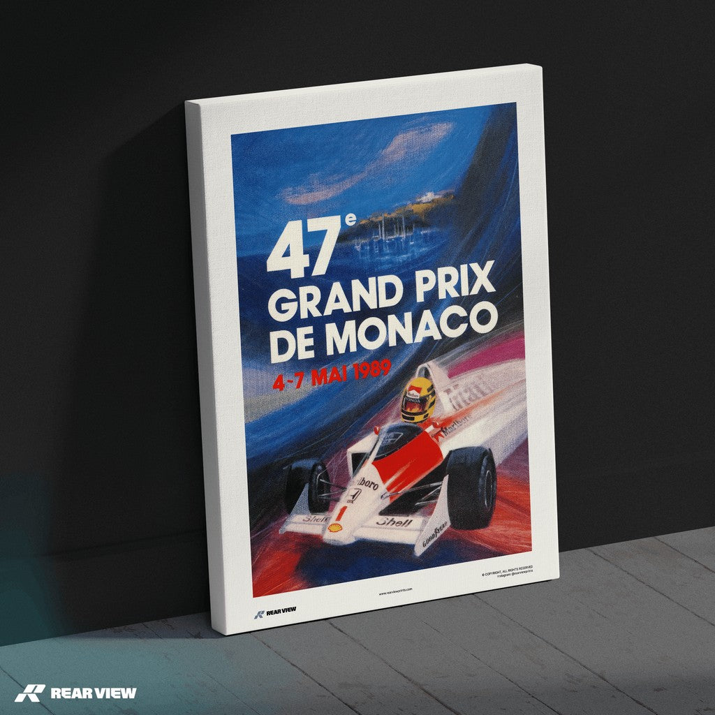Gran Premio d'epoca 1989 - Stampa d'arte Monaco