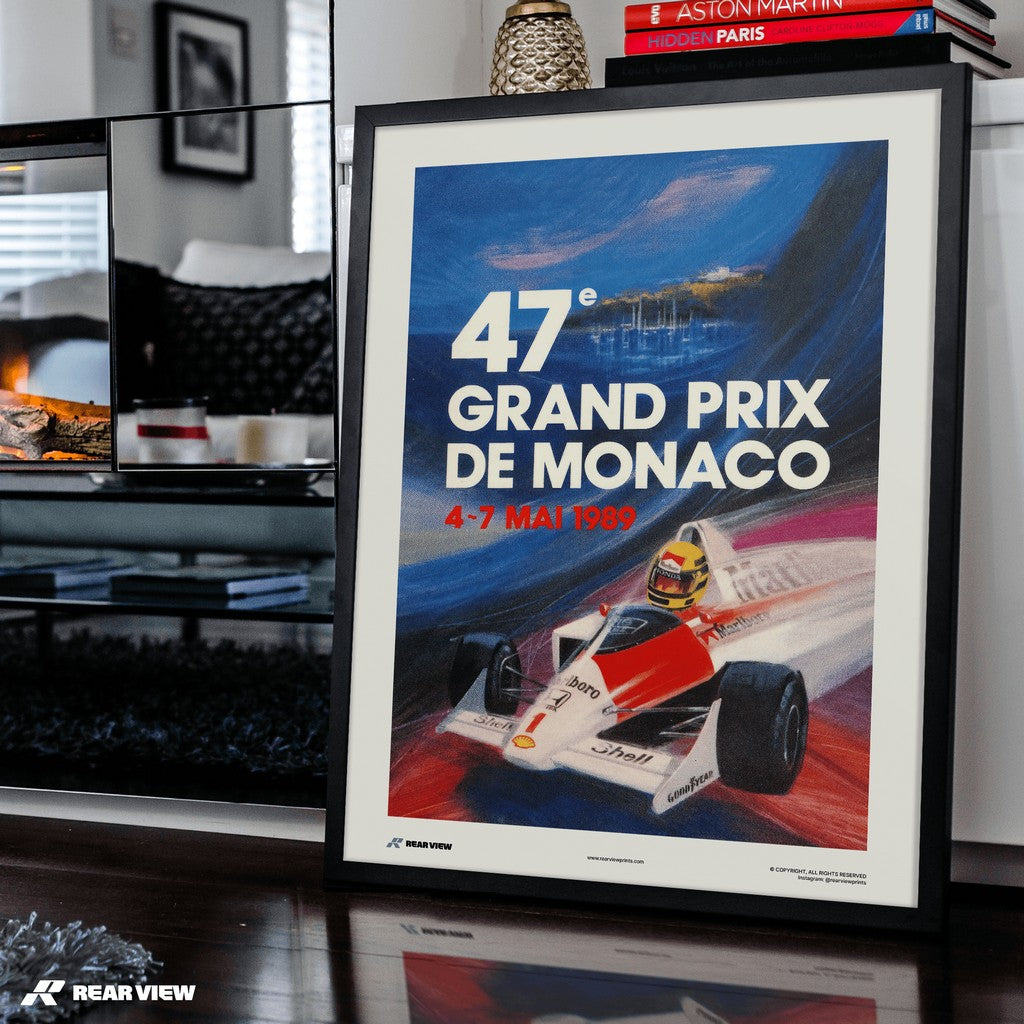Gran Premio d'epoca 1989 - Stampa d'arte Monaco