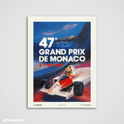 Gran Premio d'epoca 1989 - Stampa d'arte Monaco