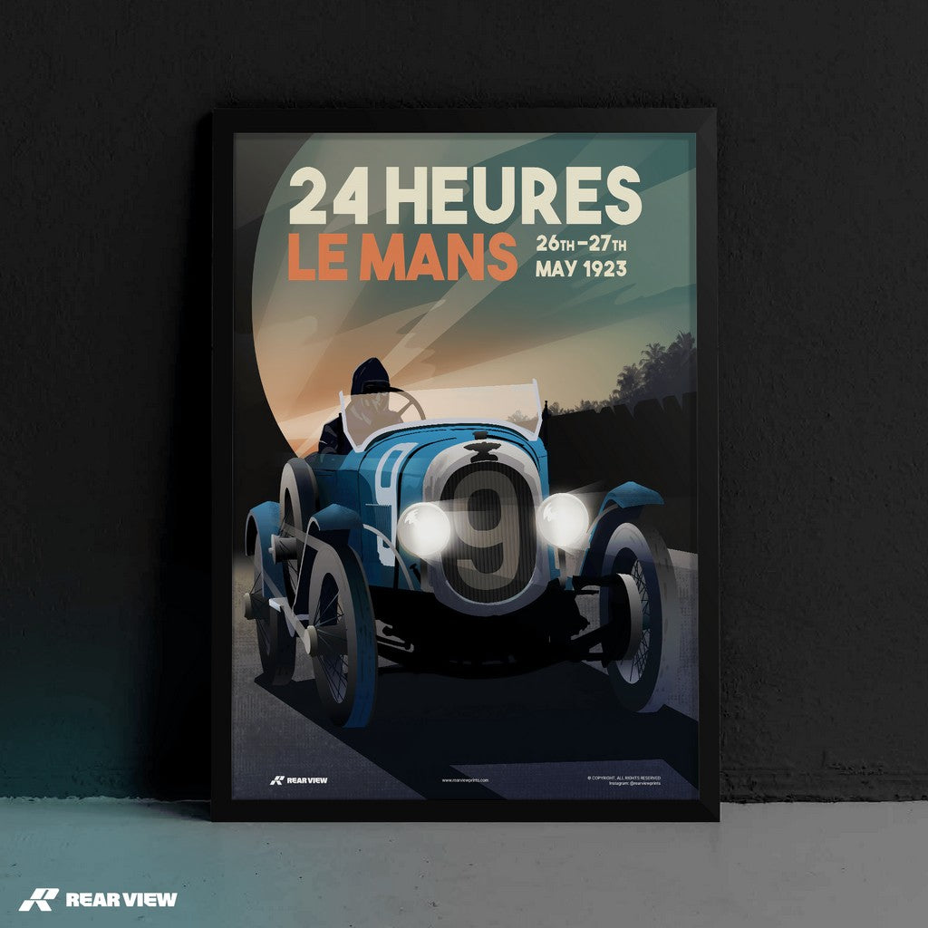Circuit De La Sarthe 1923 - Le Mans Art Print