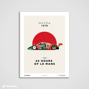 Cadeau de l'Est - 787b Mazda Art Print