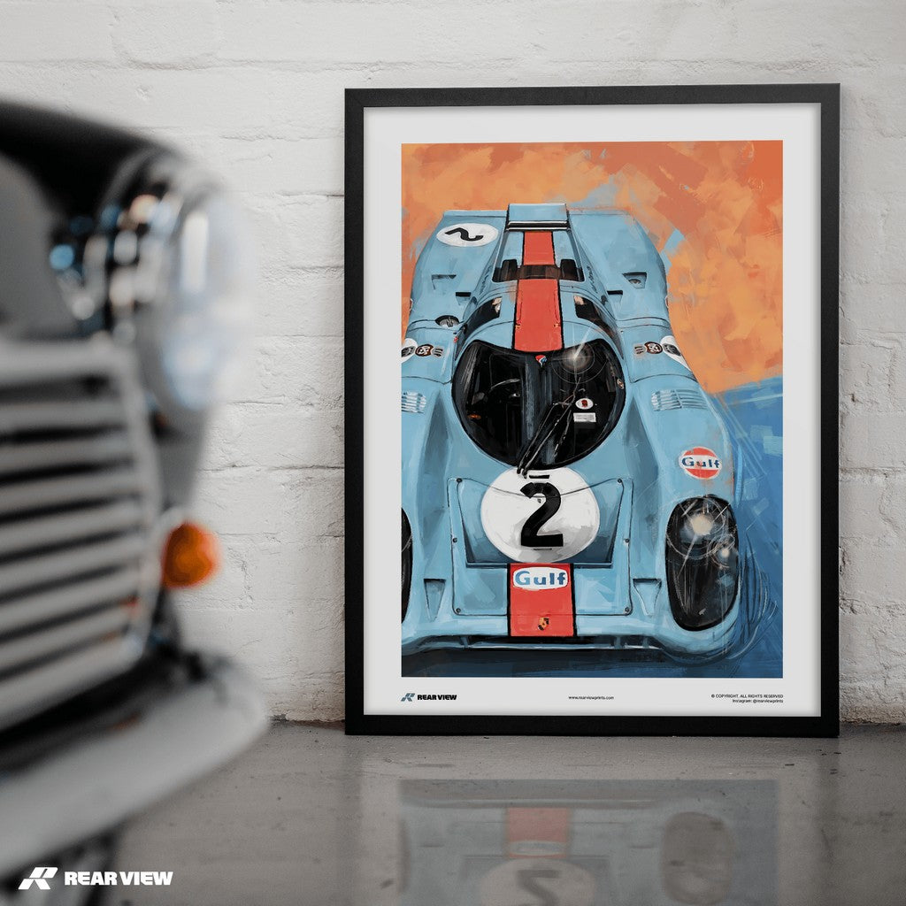 Prototype Blue – 917 Art Print