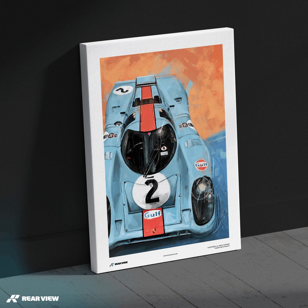 Prototyp Blau - 917 Kunstdruck