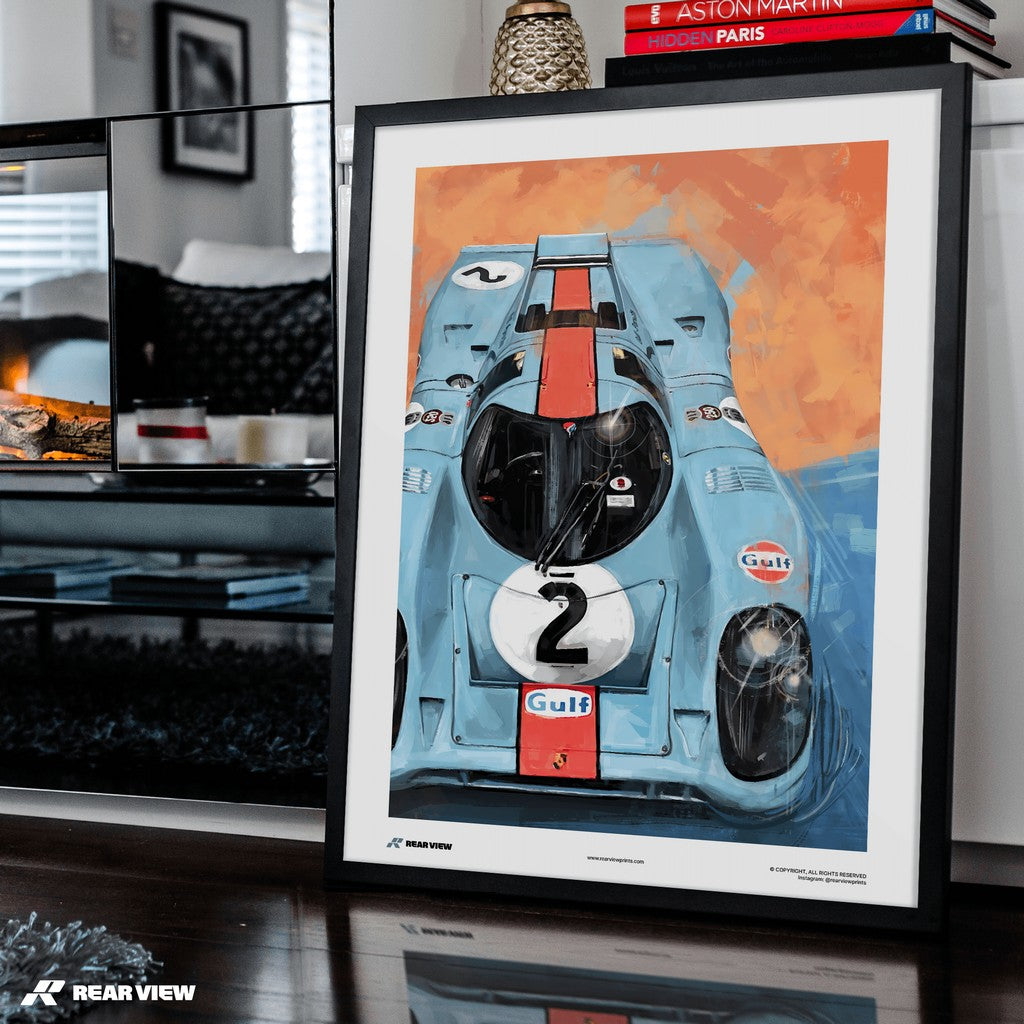 Prototyp Blau - 917 Kunstdruck