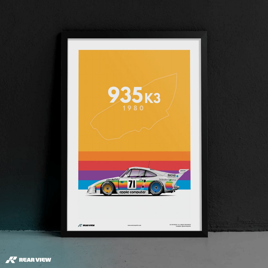 Das Apfelauto - 935K Kunstdruck