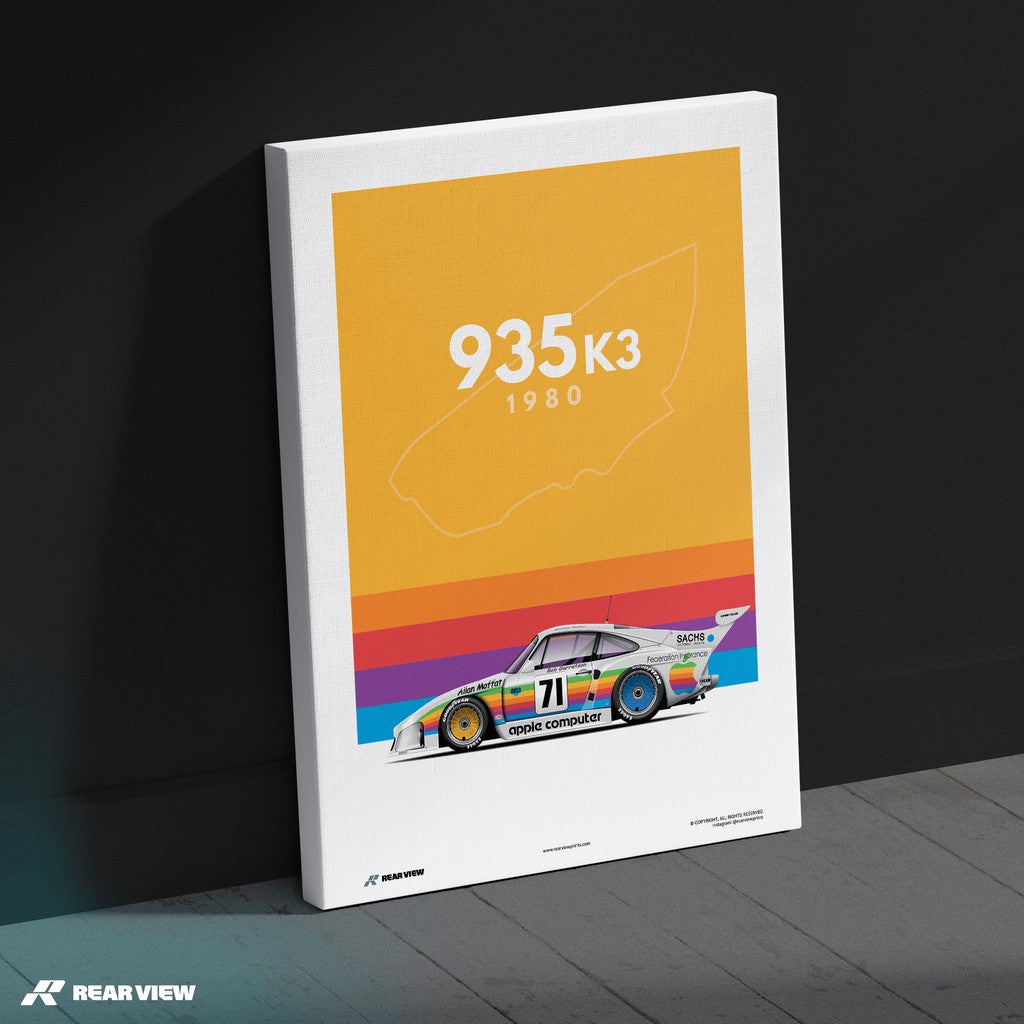Das Apfelauto - 935K Kunstdruck